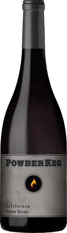 A bottle of the Petite Sirah